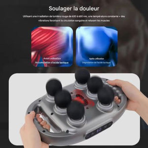 PISTOLET DE MASSAGE PAR VIBRATION Soulagez vos tensions musculaires rapidement