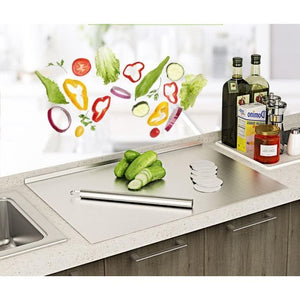 Planche de découpe INOX 50cmx35cm